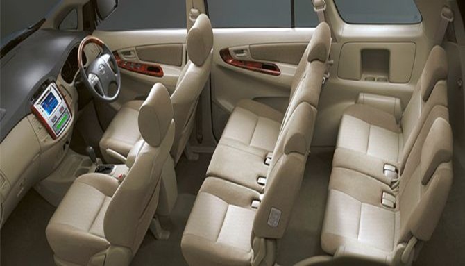 7 Seater Toyota Innova